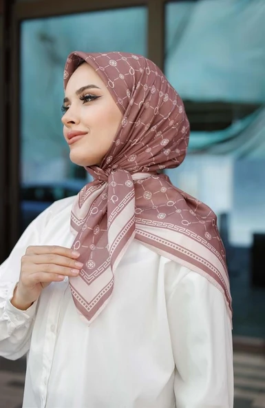 Q Serisi Eşarp Fındık Kabuğu - 4