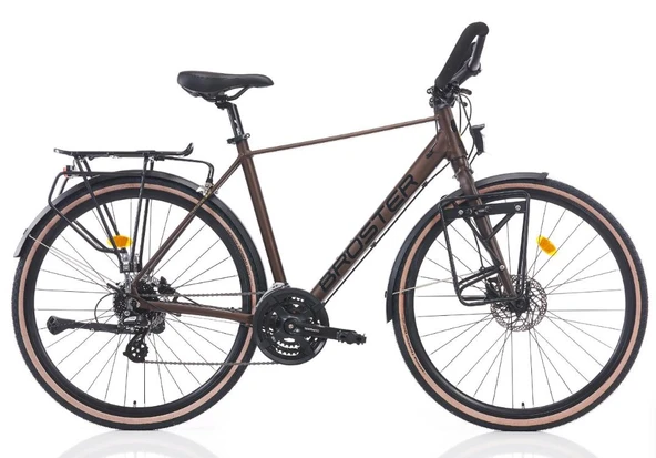 Broster On'line 2.0 Tur Bisikleti 54 Cm 24 Vites Metalik Kahverengi ürün görseli