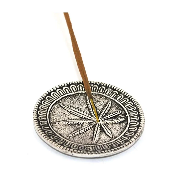 Metal Yuvarlak Tütsülük - Resim 2