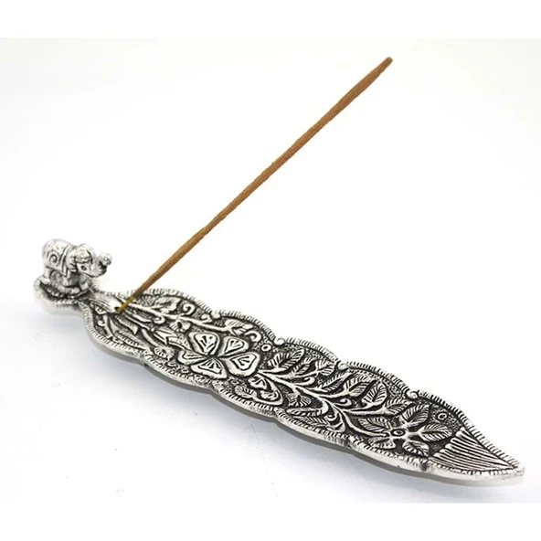 Metal Kayık Fil Tasarımı Tütsülük ürün görseli 1