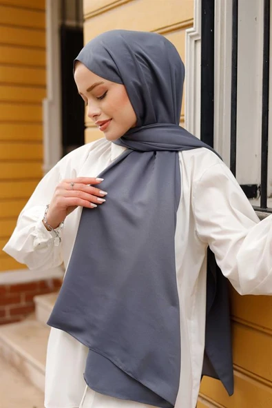 Line Şal Antrasit - Resim 4