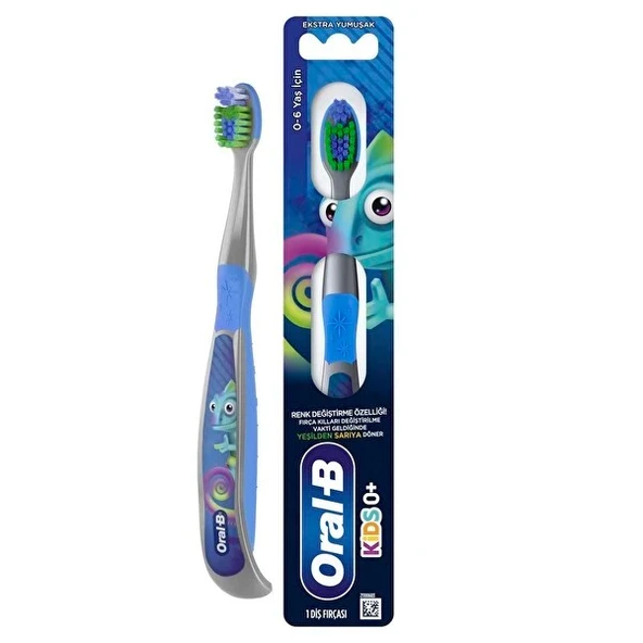 ORAL-B KİDS RENK DEĞİŞTİREN DİŞ FIRÇASI 0-6 YAŞ ürün görseli 1