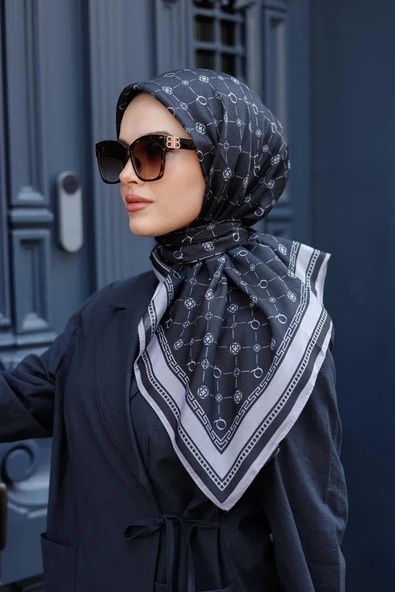 Q Serisi Eşarp Siyah - 6