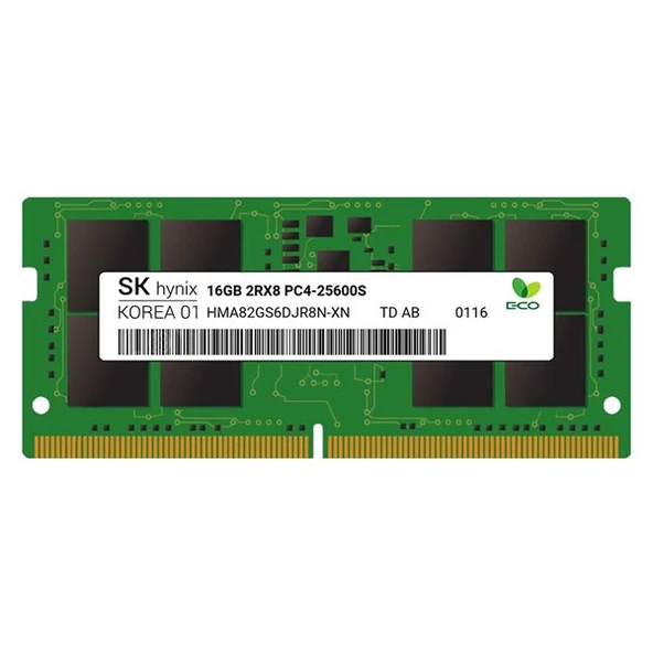 <![CDATA[HyNIX 16GB DDR4 3200MHZ ECC NOTEBOOK RAM VALUE HMA82GS7DJR8N-XN]]> ürün görseli 1