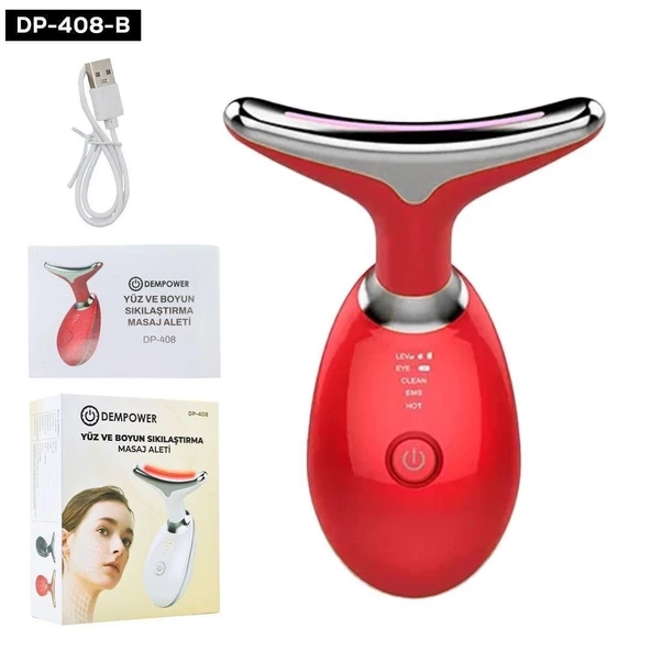 Yüz Ve Boyun Sıklaştırma Masaj Aleti - Resim 3