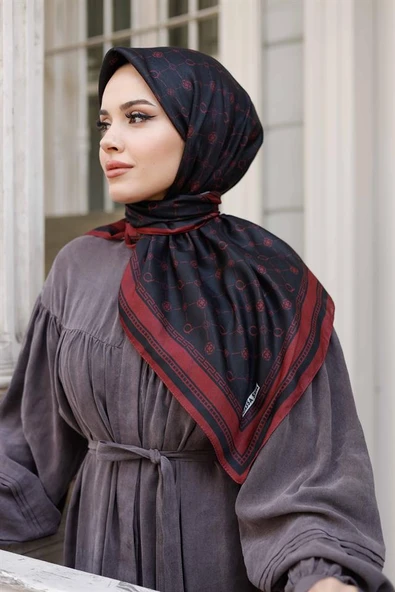 Q Serisi Eşarp Bordo