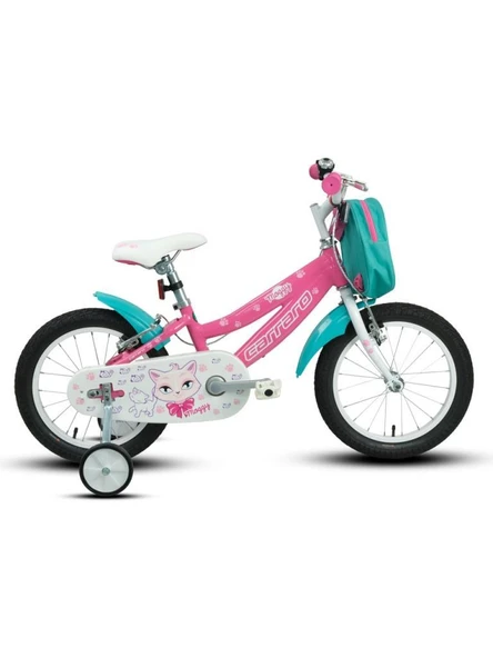 Carraro Moggy 20 jant V Fren 20 Jant Kız Çocuk Bisikleti Pembe Beyaz Turkuaz ürün görseli