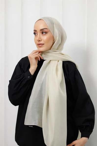 Abiye Şal Vanilya - 2