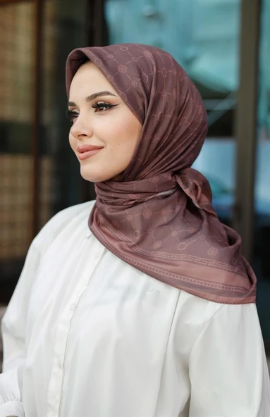 Q Serisi Eşarp Kahve - 4