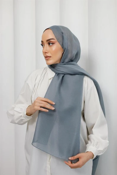 Abiye Şal Antrasit - 3