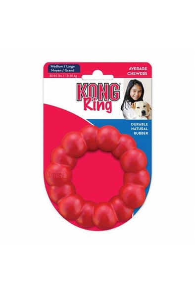KONG Ring Köpekler için Yüzük Şeklinde Çok Amaçlı Isırma Oyuncağı S/M ürün görseli