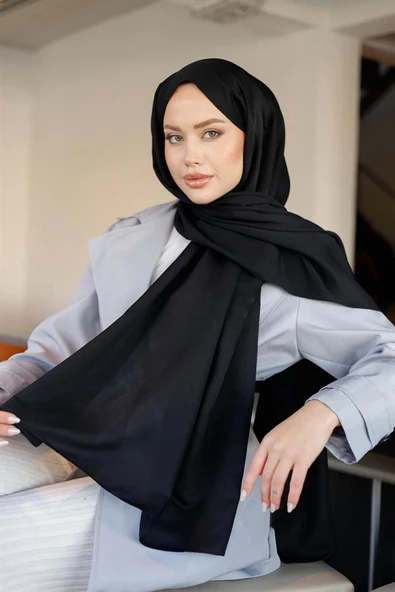 Line Şal Siyah - 5