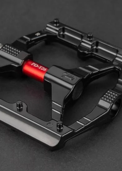 Sarissa T26 Çift Kovanlı Alüminyum Geniş Platform DU Peilin Rulman Bisiklet Pedalı Siyah - 12