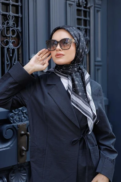 Q Serisi Eşarp Siyah - 5