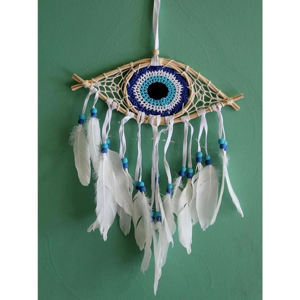 Rüya Kapanı Düş Kapanı Dream Catcher Göz Tasarımı - Resim 2