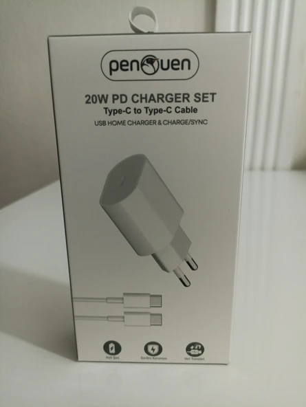 Penguen 20W PD Şarj Seti ürün görseli 1
