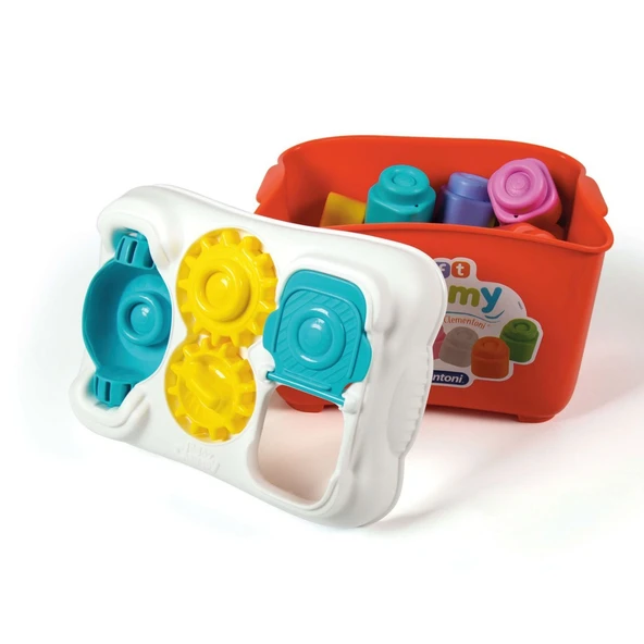 17171 Soft Clemmy - Yumuşak Blok Bultak Kovası - 15 parça 6-36 ay - Resim 2