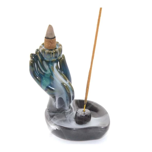 Seramik Geri Akış El Tasarımı Tütsülük ürün görseli