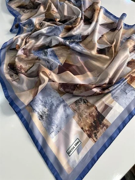 Ice Serisi Şal İndigo - Resim 2