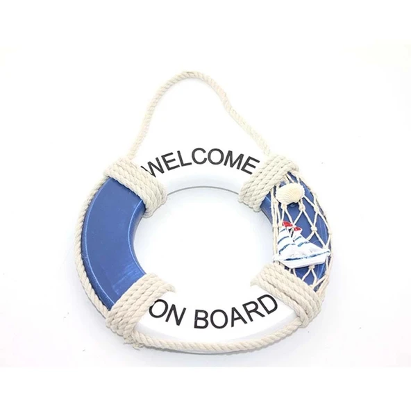 Ahşap Marin Duvara Asmalı Simit ürün görseli