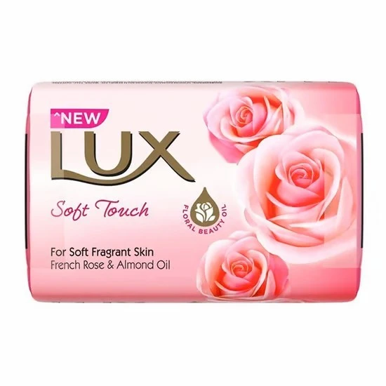 LUX KALIP SABUN 80G SOFT TOUCH FRANSIZ GÜLÜ VE BADEM YAĞI ürün görseli