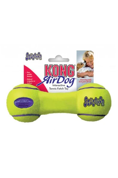 Kong Air Dog Aqueaker Sesli Dumbbell Medium ürün görseli
