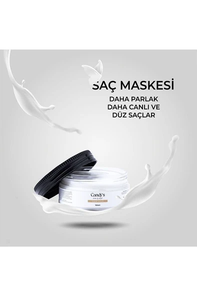 Candy's Saç Maskesi - Tüm Saç Tiplerine Uygun Özel Bakım Kremi - 1
