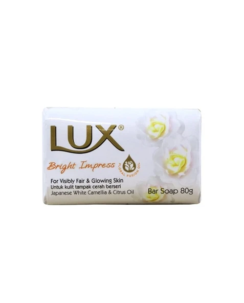 LUX KALIP SABUN 80G BRİGHT IMPRESS JAPON KAMELYASI VE NARENCİYE YAĞI ürün görseli 1