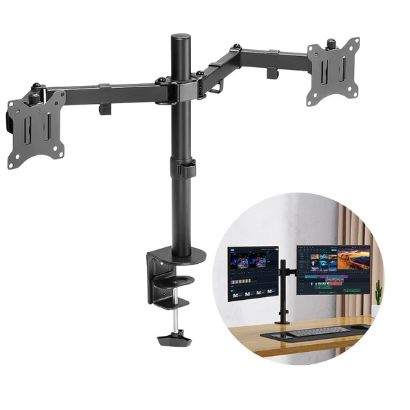 Pm-052 13-27'' Mekanik Çift Kol Monitör Tutucu 28258 - 1