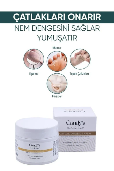 Candy's Çatlak Onarıcı Krem Crack Repair Cream 100 ml - 2