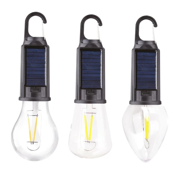 PANTHER PT-331 ŞARJLI SOLAR KAMP LAMBASI ürün görseli 1