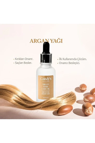 candy's Argan Saç Bakım Serumu Ve Yağı - 2