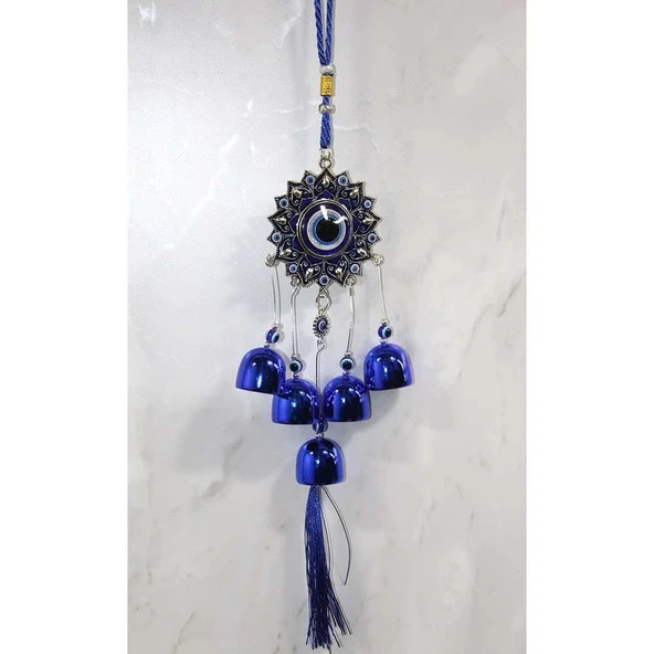 Metal Nazar Boncuğu Çan - Resim 2