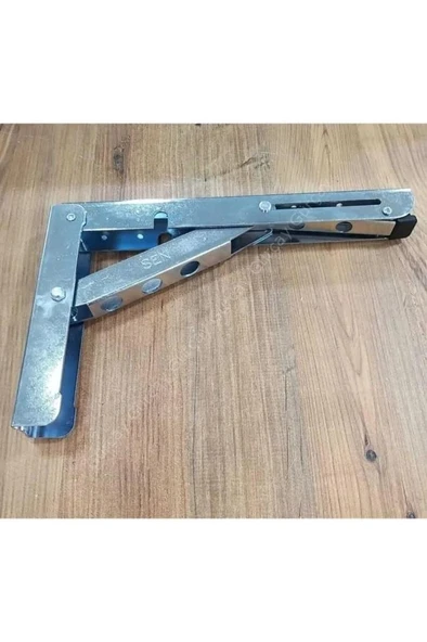 Mandallı Katlanabilir Masa Konsolu 1 Çift Çinko 40cm ürün görseli