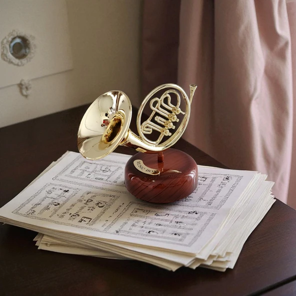 Müzik Kutusu Trompet - Resim 2