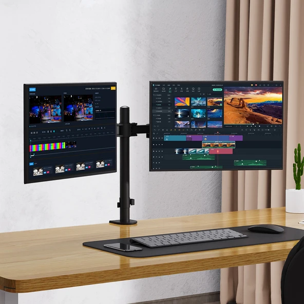 Pm-052 13-27'' Mekanik Çift Kol Monitör Tutucu 28258 - 2