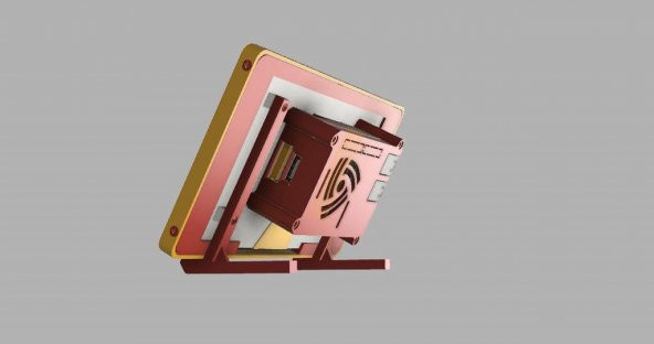 Raspberry Pi 7-Inç Dokunmatik Ekran Muhafaza Plastik Aparat - 6
