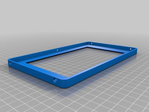 Raspberry Pi 7-Inç Dokunmatik Ekran Muhafaza Plastik Aparat - 8