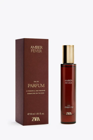 ZARA AMBER FEVER EDP 30 ML (1.0 FL. OZ). - Resim 2