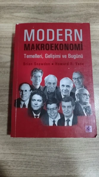 MODERN MAKROEKONOMİ TEMELLERİ GELİŞİMİ VE BUGÜNÜ BRIAN SNOWDON HOWARD VANE ürün görseli