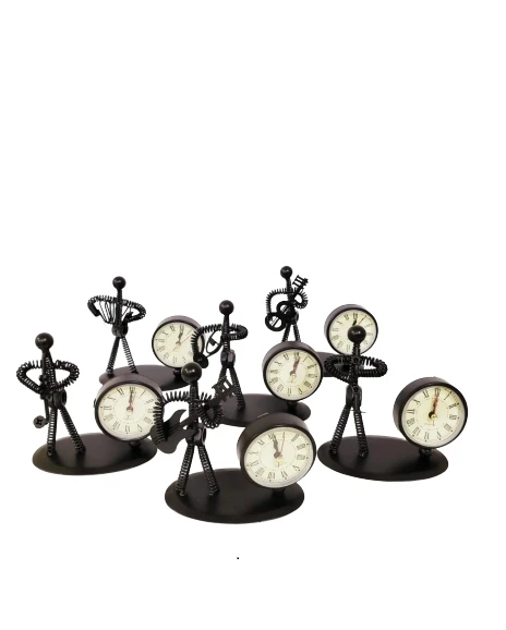 Metal Adam Masaüstü Saat ürün görseli 1