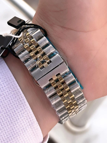 Reward Otomatik Çelik Kordon 5 Atm Suya Dayanıklı Erkek Kol Saati VS.BLKT.0612 - Resim 5