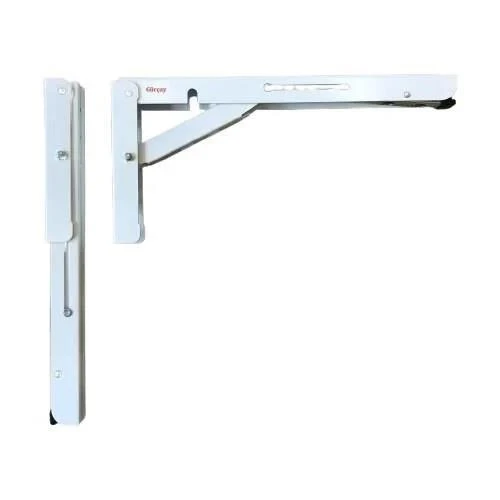 Şen Mandallı Katlanabilir Masa Konsolu Beyaz 40 cm 1 Çift - 1