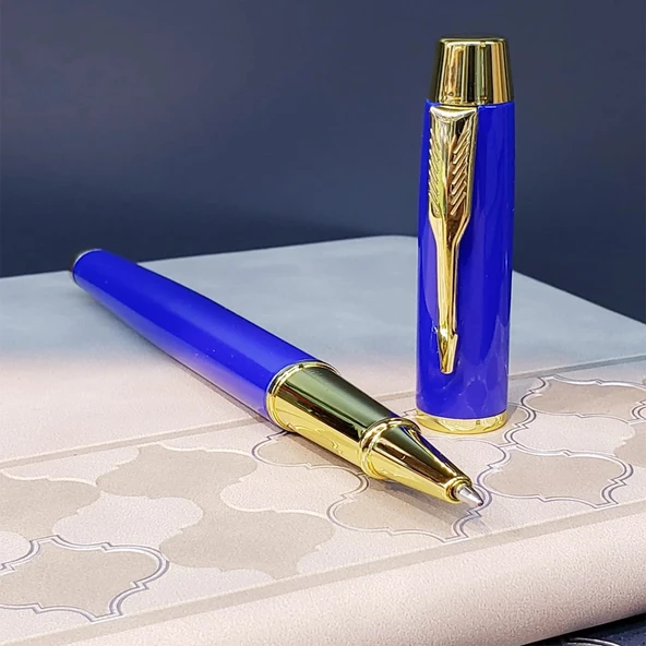 Mavi Renk Metal Kalem - Resim 2