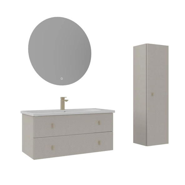 Orka Milazzo 100 cm Callisto Banyo Dolabı Takımı ve Boy Dolabı ürün görseli