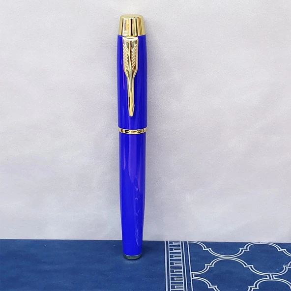 Mavi Renk Metal Kalem ürün görseli 1