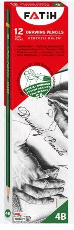 FATİH 4B DERECELİ KURŞUN KALEM 12'Lİ - 3