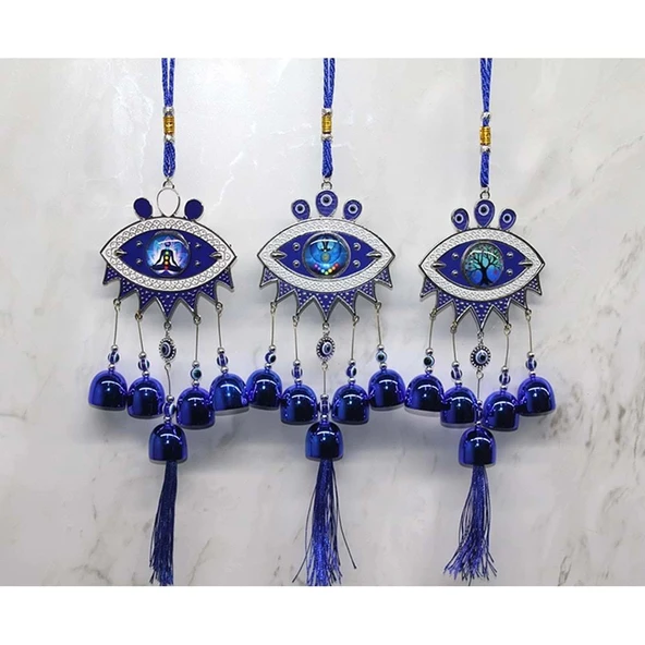 Metal Nazar Boncuğu Çan ürün görseli 1