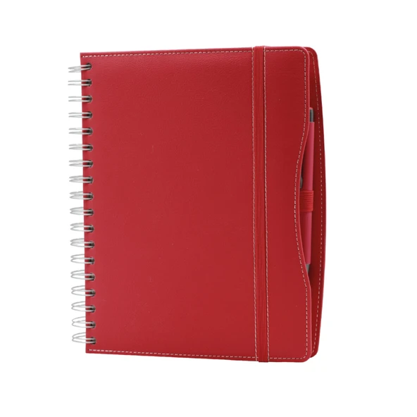 Kırmızı Termo Deri 16x24 Ajanda ürün görseli