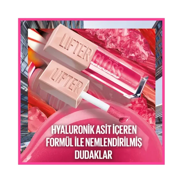 Maybelline New York Lifter Gloss Dudak Parlatıcısı 5.4 ml - 022 Peach Ring - Resim 4